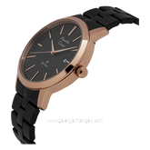 Alexandre Christie AC 1007 MDBSSSL & AC 1007 LDBSSSL Black Rosegold Stainless Steel